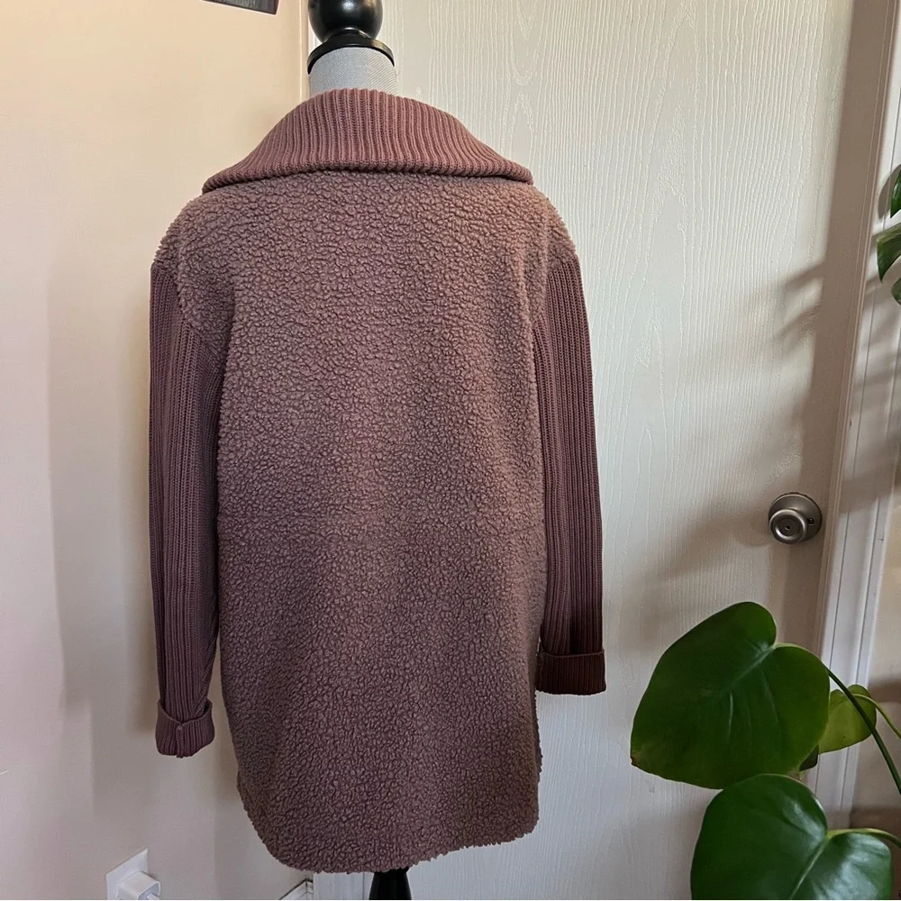 Varley Elliot Sherpa Button Down Jacket
